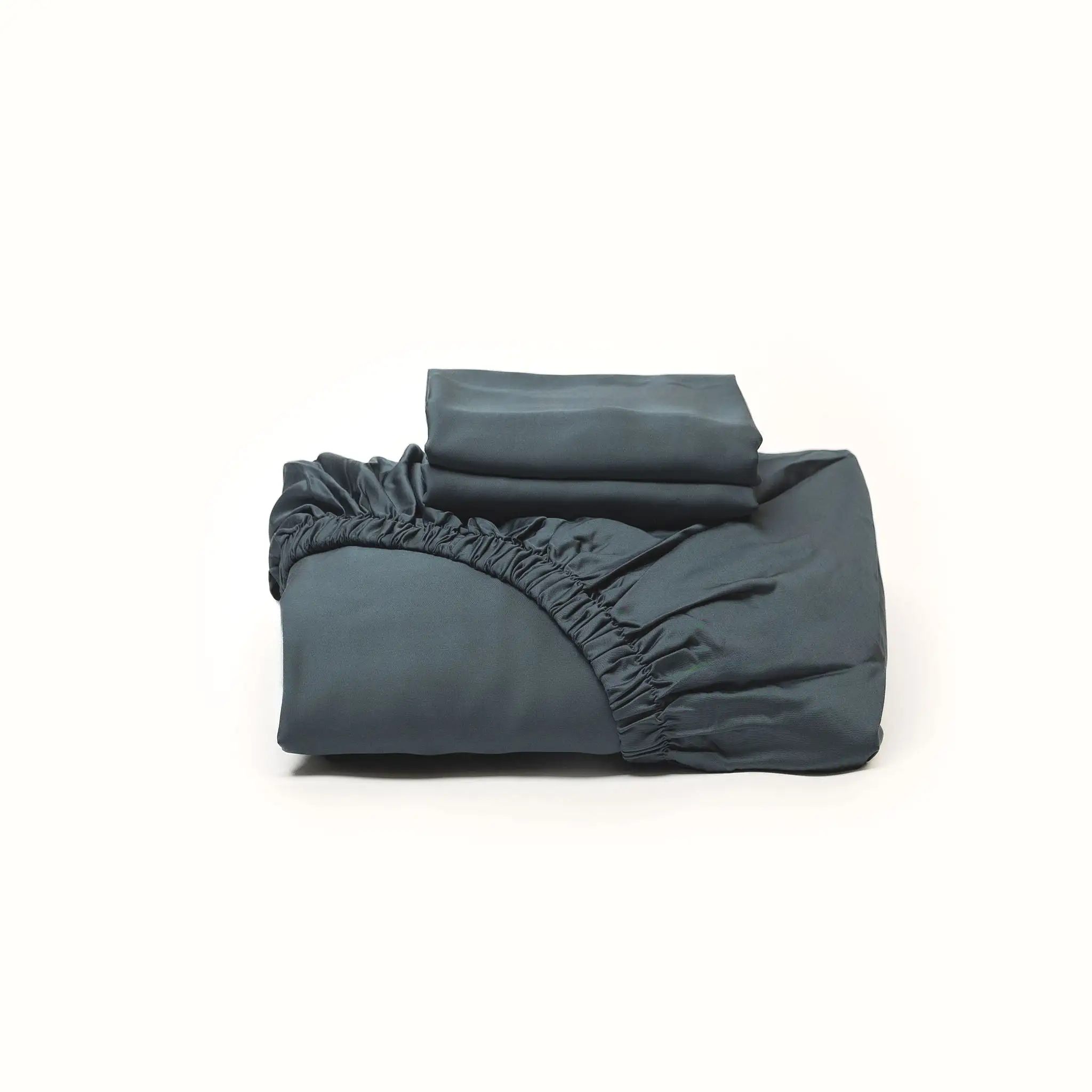Bamboo Fitted Sheet & Pillowslips – Navy Bamboo Fitted Sheet & Pillowslips – Navy