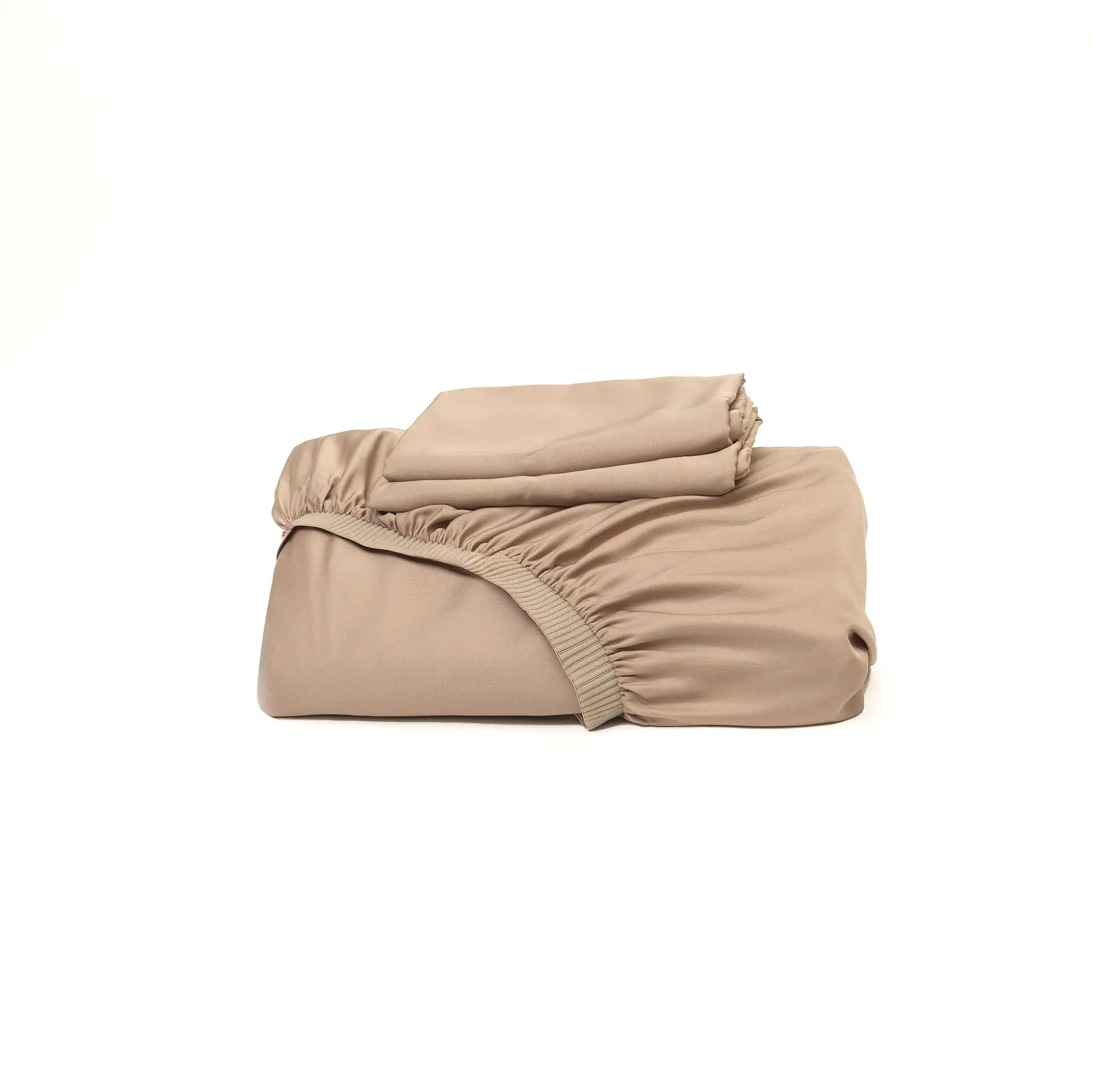 Bamboo Fitted Sheet & Pillowslips – Mocha Bamboo Fitted Sheet & Pillowslips – Mocha
