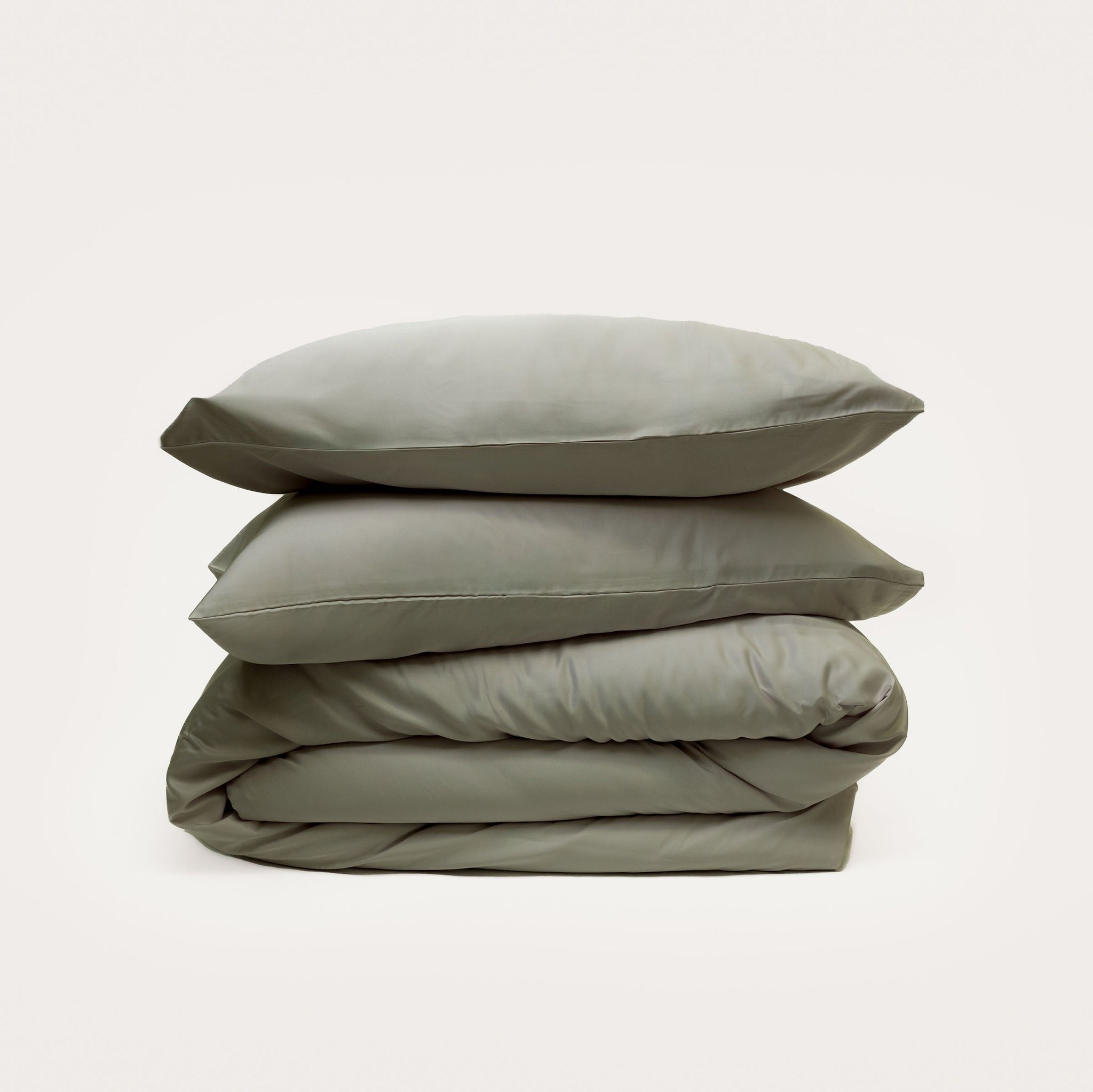 Bamboo Quilt Cover – Olive