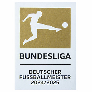 German Bundesliga 2024/25 Champions Badge